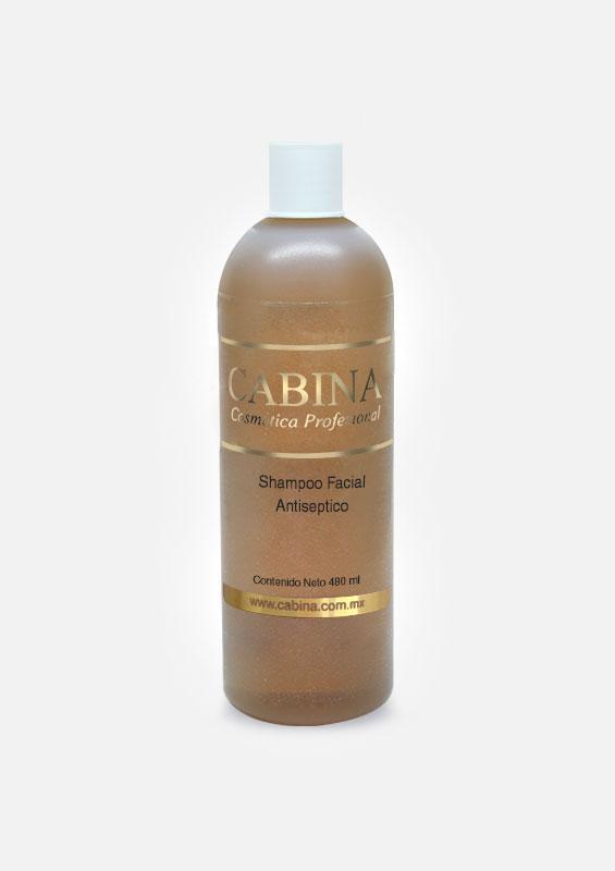 Shampoo facial antiséptico 480 ml.