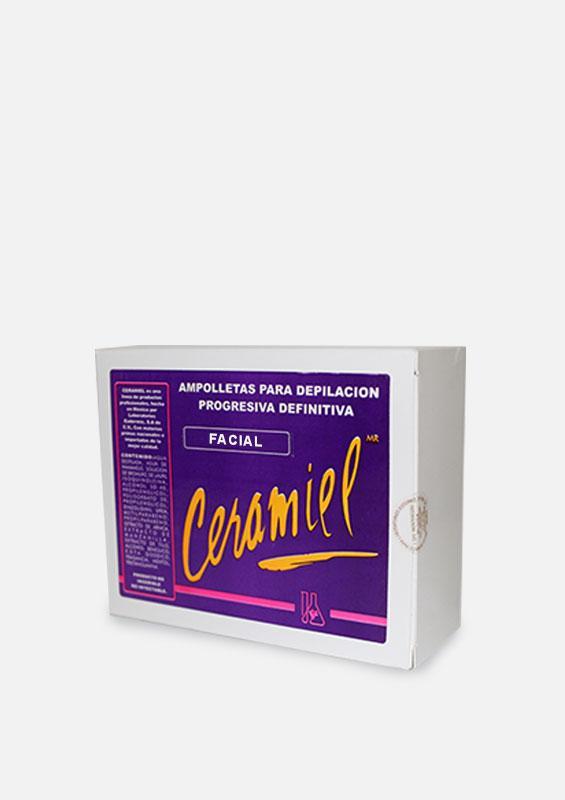 Ampolletas para depilación facial progresiva definitiva 10x04 ml.