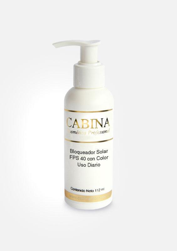 Bloqueador solar FPS 40 uso diario 112 ml
