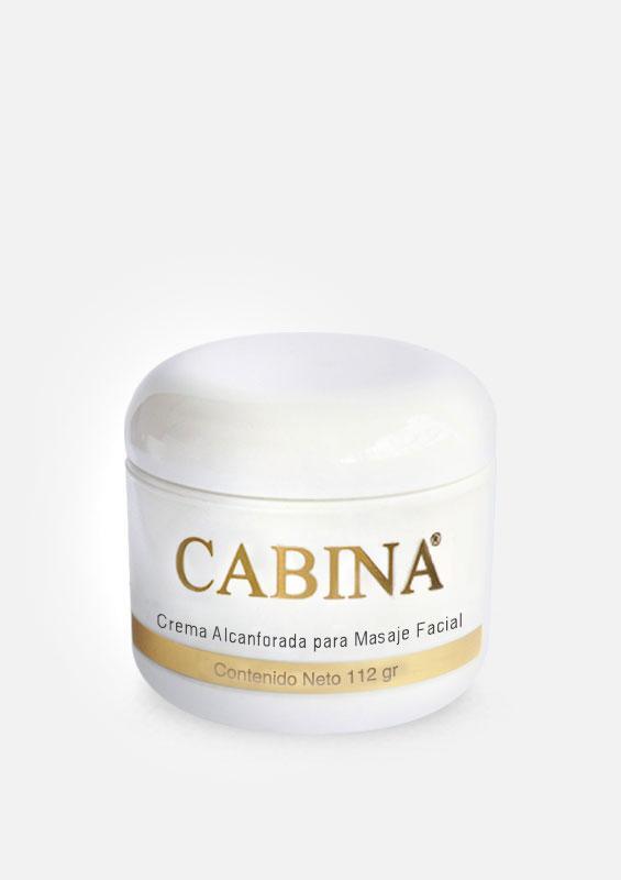 Crema alcanforada para masaje facial 112gr
