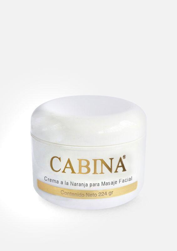 Crema a la naranja para masaje facial 224 gr