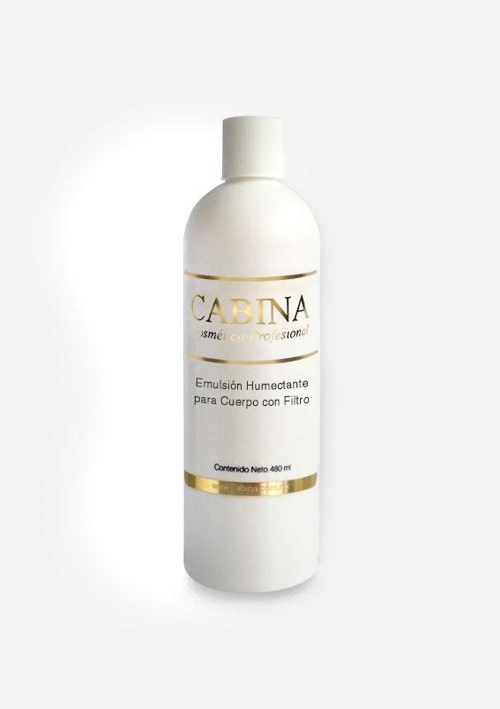 Emulsión humectante para el cuerpo, con filtro 480ml