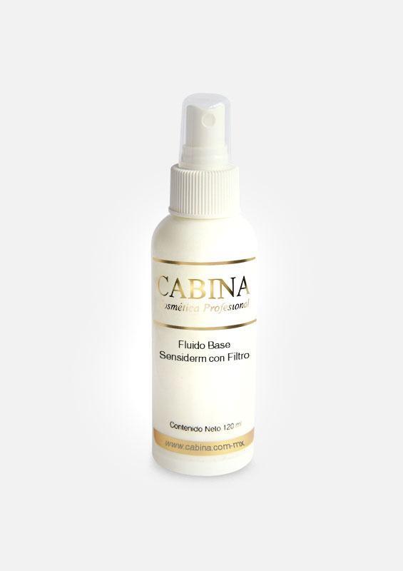 Fluido base sensiderm con filtro 120ml