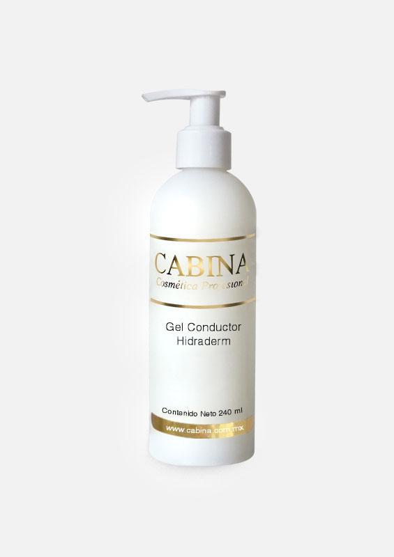 Gel conductor hidraderm 240 ml.