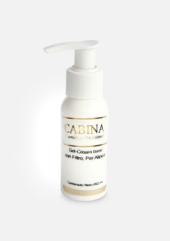 Gel- cream base con filtro, piel alípica 052ml