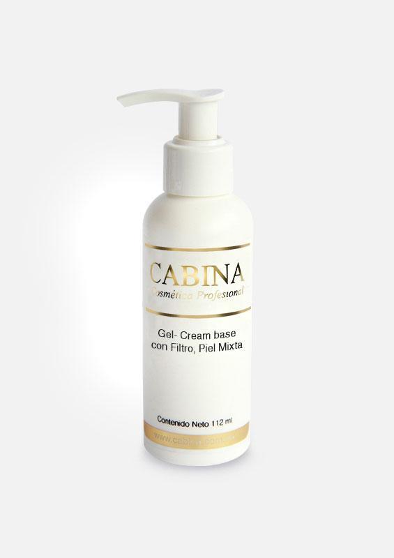 Gel-cream base con filtro, piel mixta 112ml