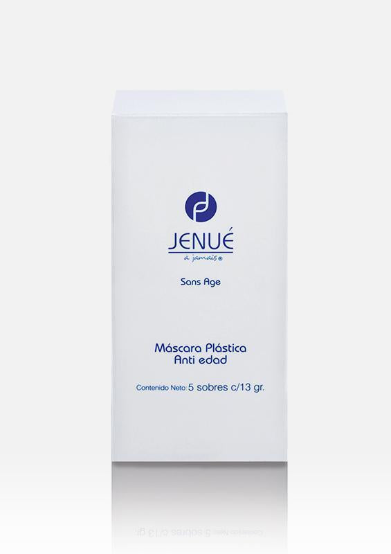 Máscara Plástica Anti-Edad, 5 sobres con 13 gr. c/u.