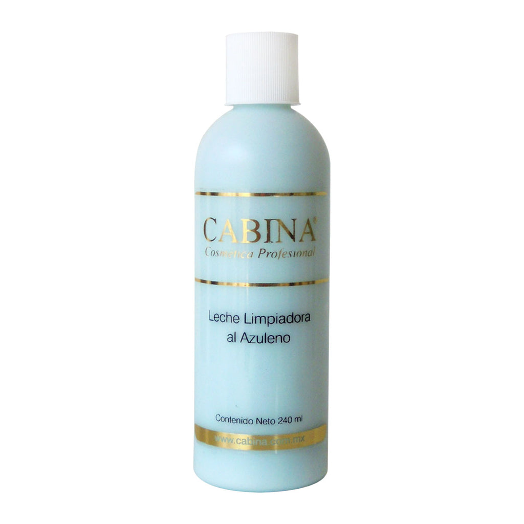 Leche limpiadora al azuleno 240ml – Cabina